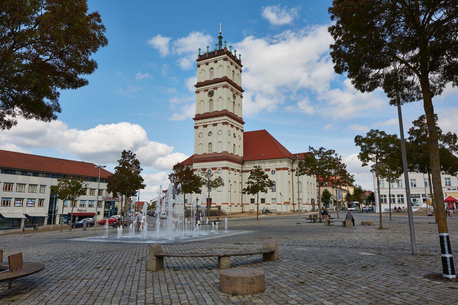 Pension Markt Neustrelitz Esterno foto